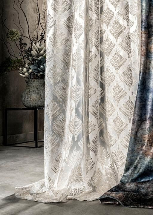 DBY Oriana Foil Print Sheer