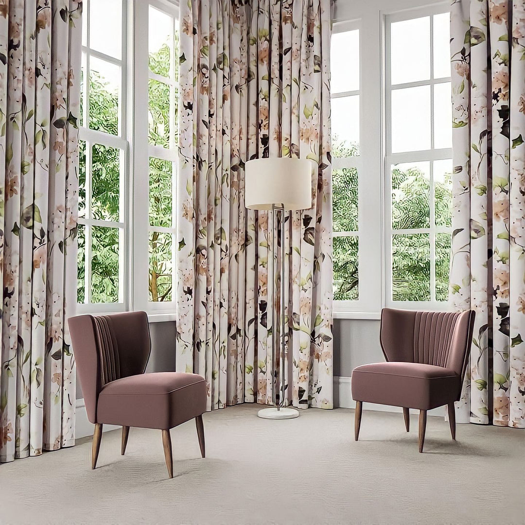 Digital Printed Wild Garden Curtain