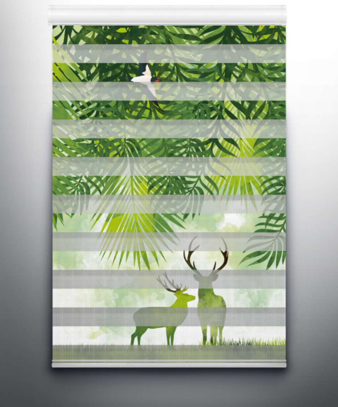 Deer and Forest Digital Blinds