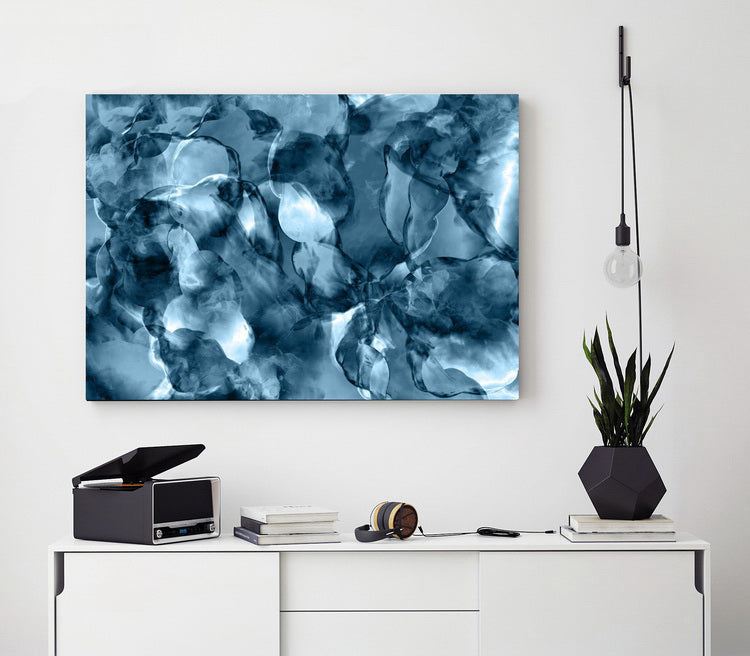 Abstract Crystal Canvas Wall Art