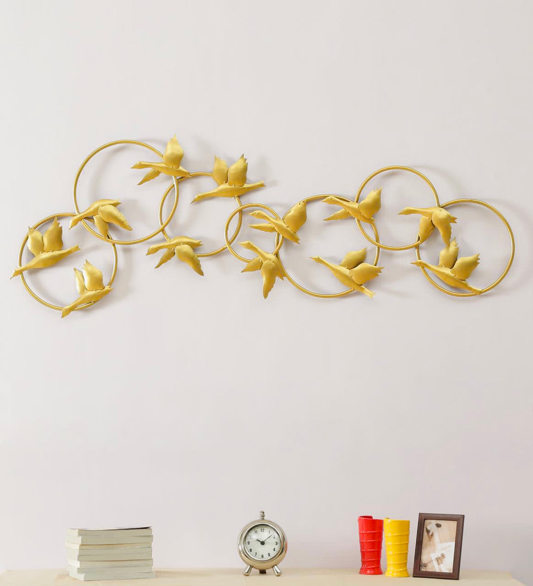 Flying Birds Metal Wall Art