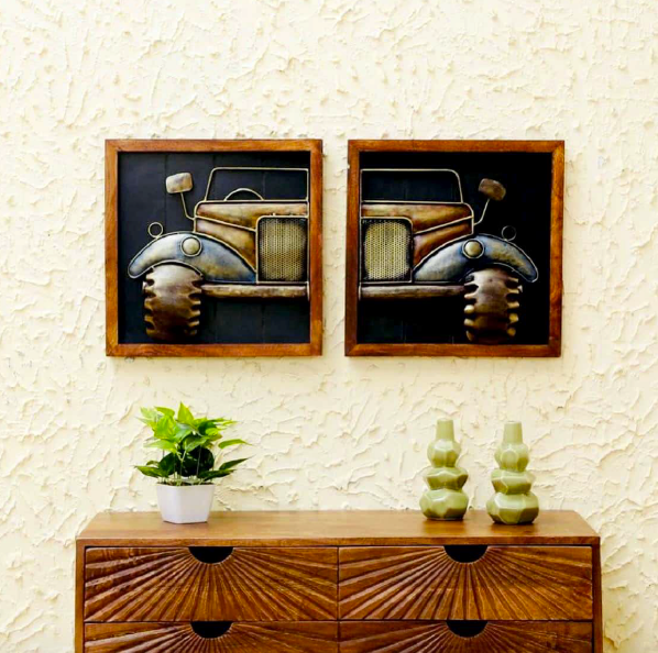 Frame Vintage Car