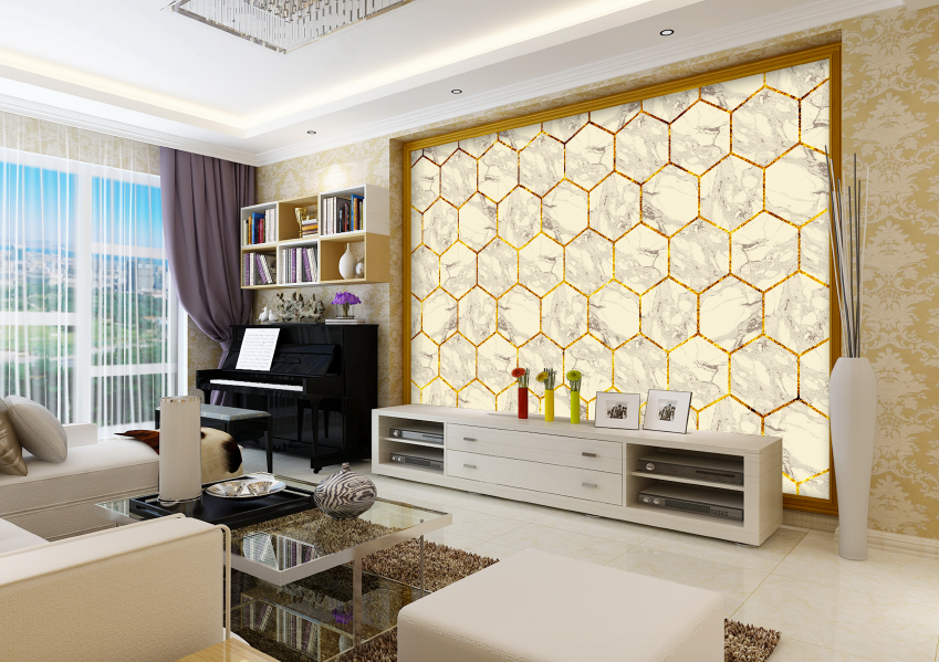White Luxe Wallpaper