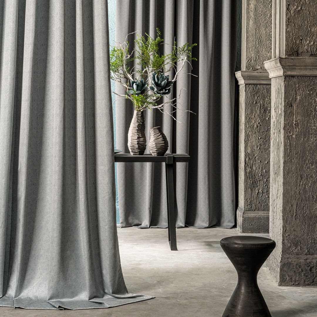 Dimout Jacquard Textured Curtain 02