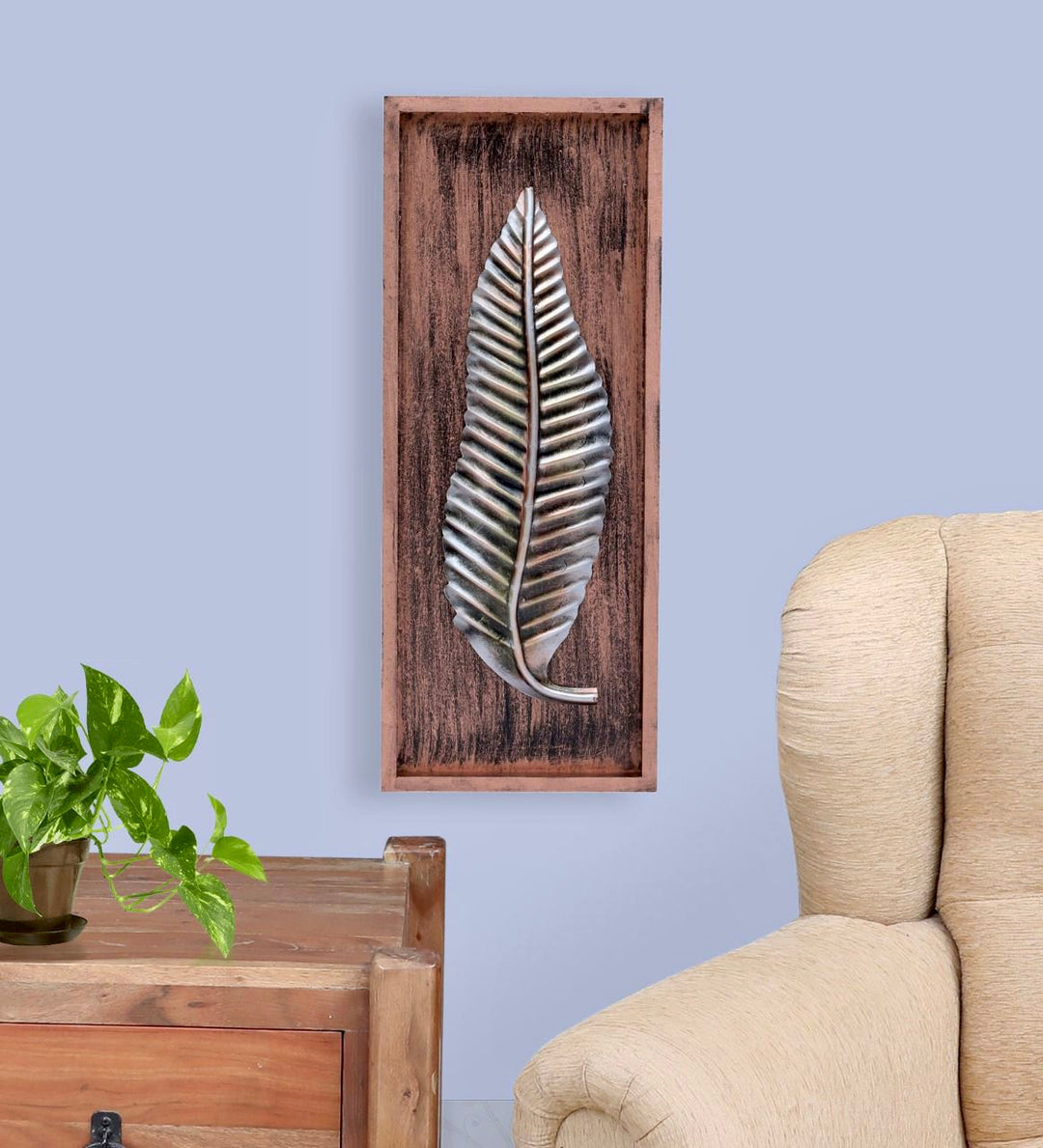 Willow Leaf Wall Decor