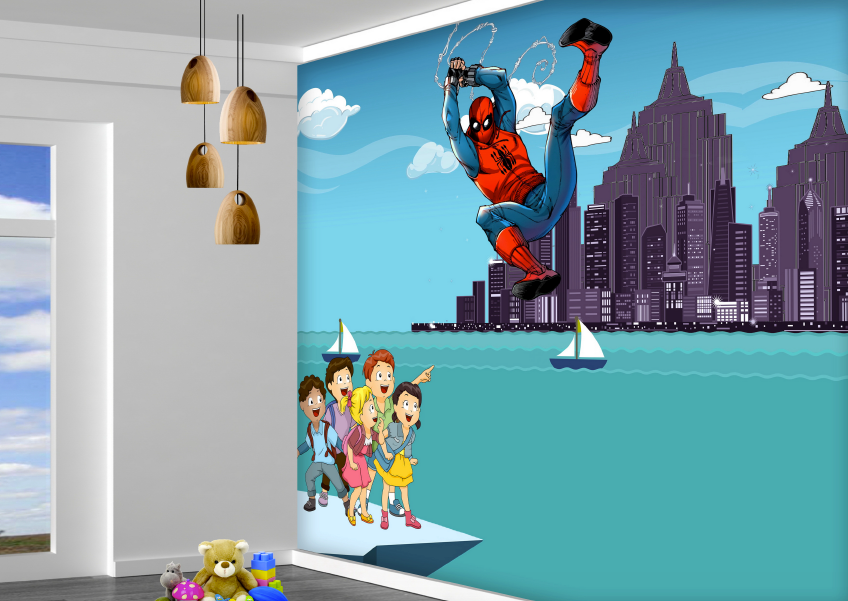 Kids Spiderman Wallpaper