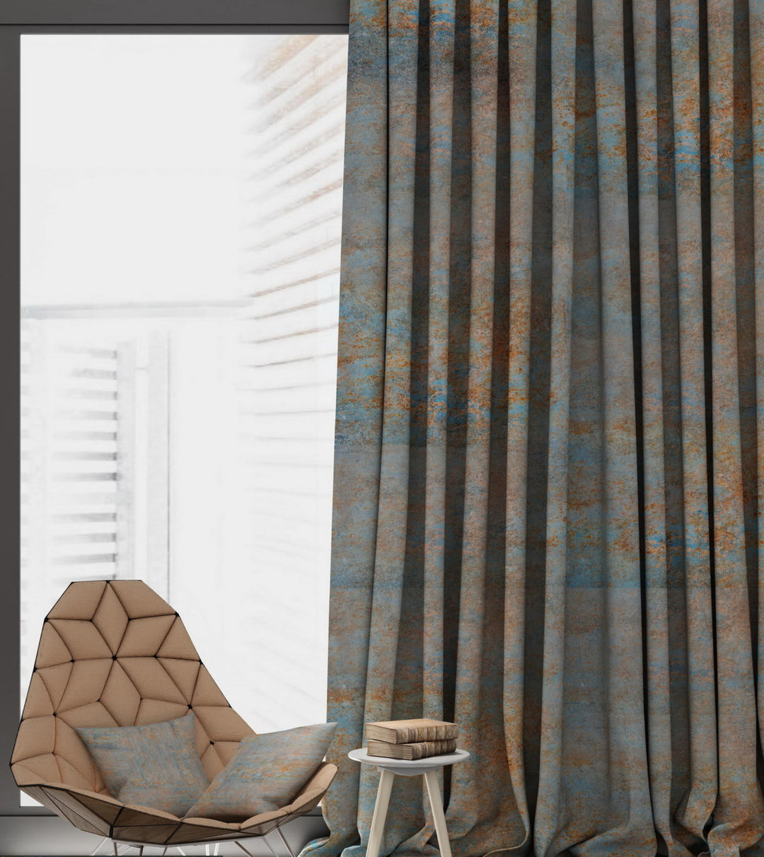 Rustic Pattern Curtain