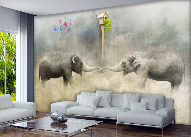 Elephants Wallpaper