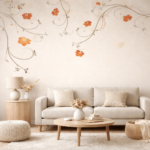 Terracotta Floral Vines