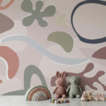 Pastel Organic Shapes