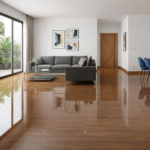 High Gloss Wooden Finish Flooring