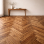 Luxury Herringbone Wood Flooring