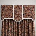 Vintage Floral Designer Curtain Pelmet